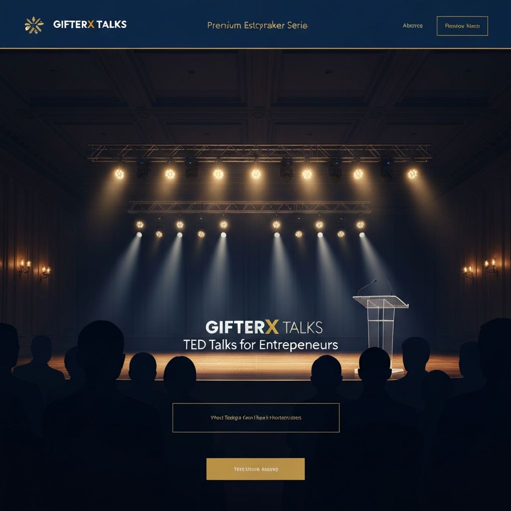 GifterX Talks - TED Talks for Entrepreneurs